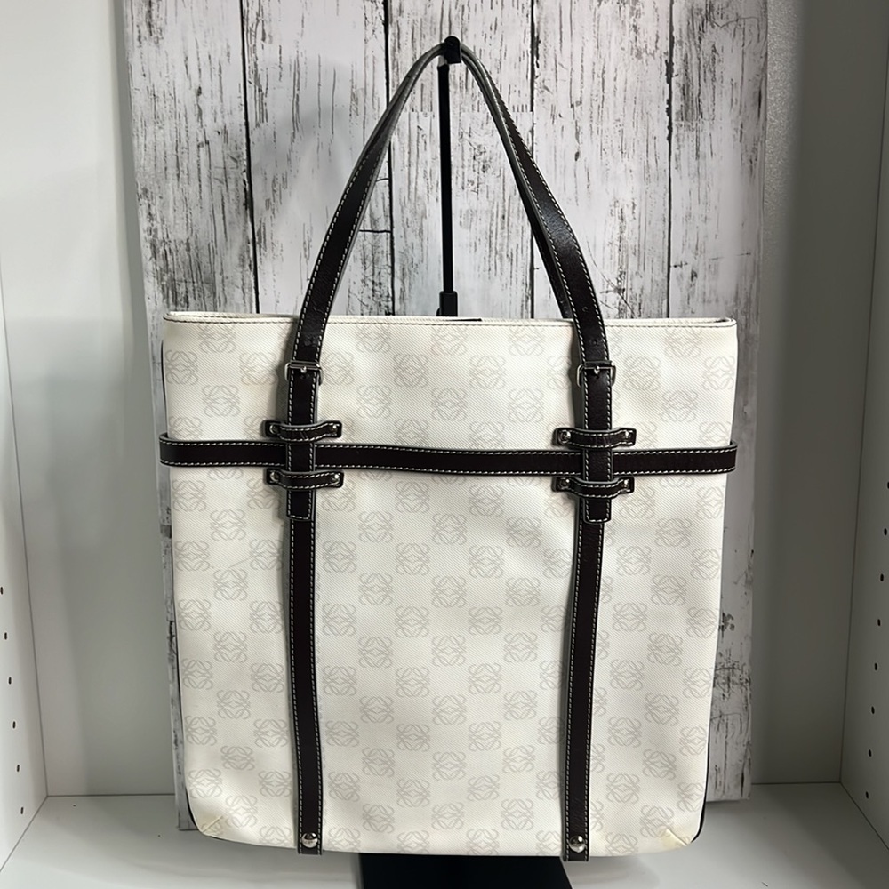 Loewe White Tote Bag - Picture 3 of 12